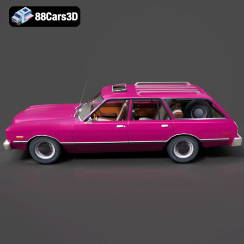 Plymouth Volare 1978 3D Model