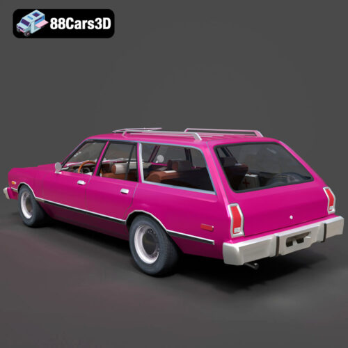 Plymouth Volare 1978 3D Model