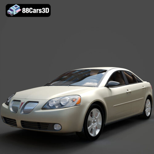 Pontiac G6 2007 3D Model