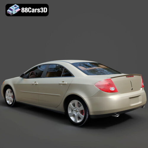 Pontiac G6 2007 3D Model