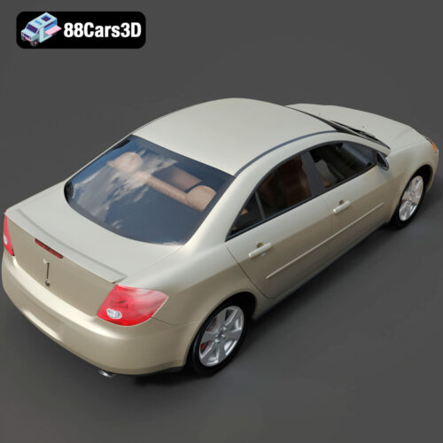 Pontiac G6 2007 3D Model