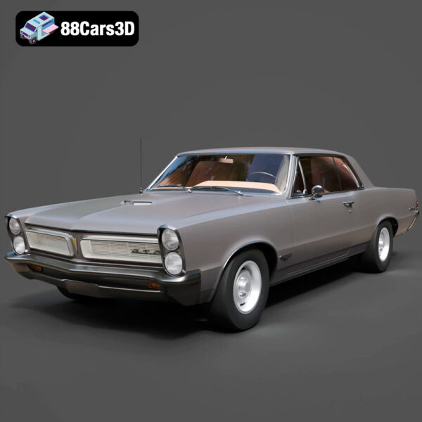 Pontiac GTO 1965 3D Model