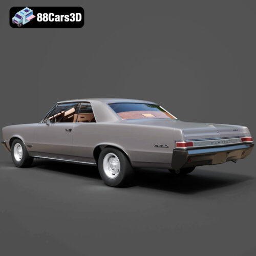 Pontiac GTO 1965 3D Model