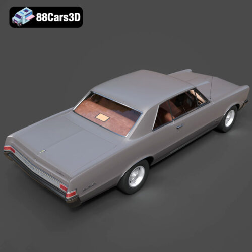 Pontiac GTO 1965 3D Model