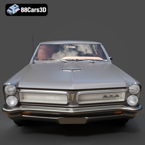 Pontiac GTO 1965 3D Model