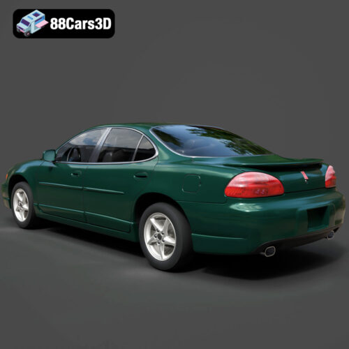 Pontiac Grand Prix GT-001 3D Model