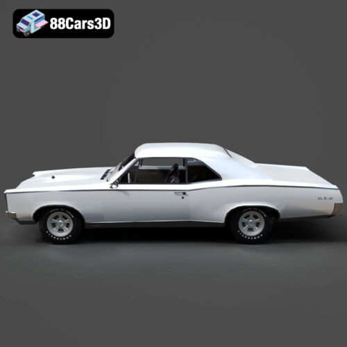 Pontiac GTO 1967 3D Model