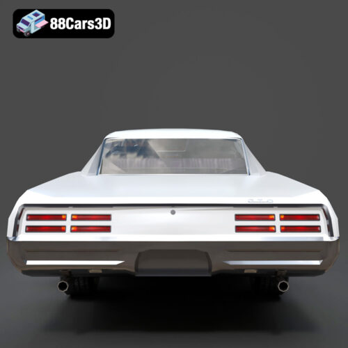 Pontiac GTO 1967 3D Model