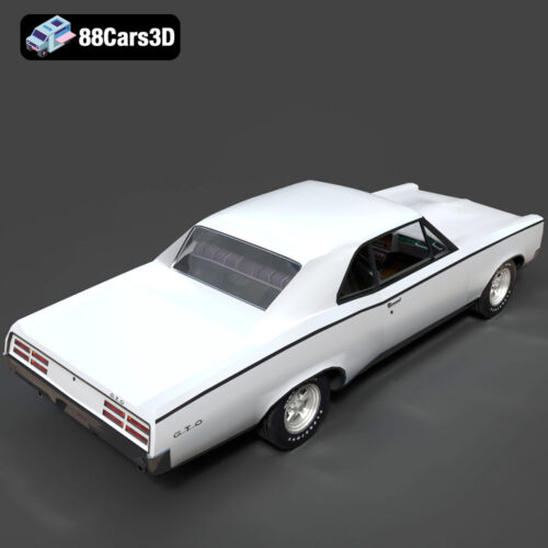Pontiac GTO 1967 3D Model