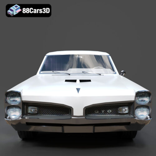 Pontiac GTO 1967 3D Model