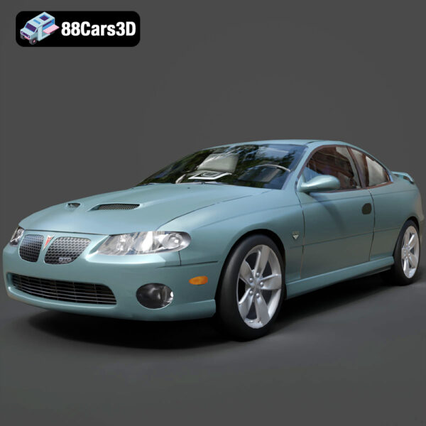 Pontiac GTO 2000 3D Model - Main Image Pontiac GTO 2000 3D Model