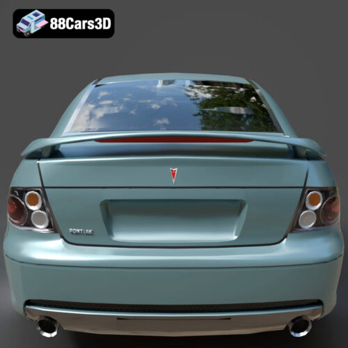 Pontiac GTO 2000 3D Model