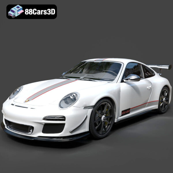 Porsche 911 997 GT3 RS 4.0 2011 3D Model