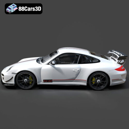 Porsche 911 997 GT3 RS 4.0 2011 3D Model
