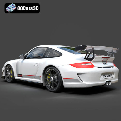 Porsche 911 997 GT3 RS 4.0 2011 3D Model