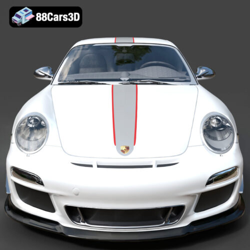 Porsche 911 997 GT3 RS 4.0 2011 3D Model