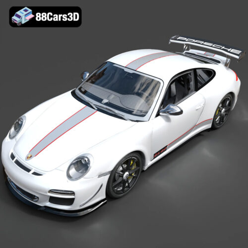 Porsche 911 997 GT3 RS 4.0 2011 3D Model