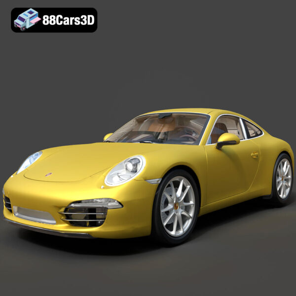 Porsche 911 Carrera S 2012 3D Model