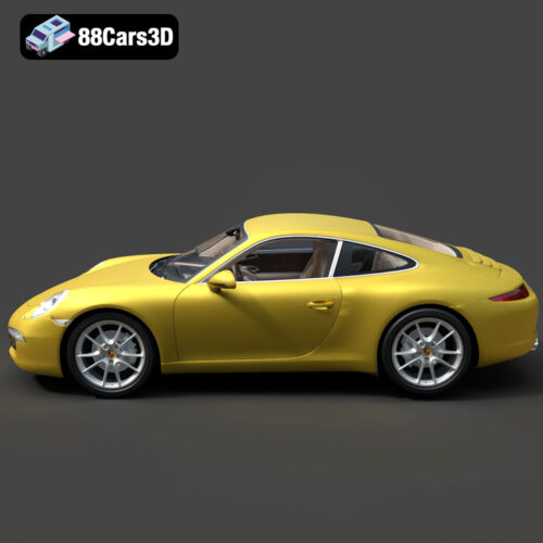 Porsche 911 Carrera S 2012 3D Model