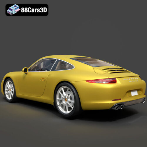Porsche 911 Carrera S 2012 3D Model