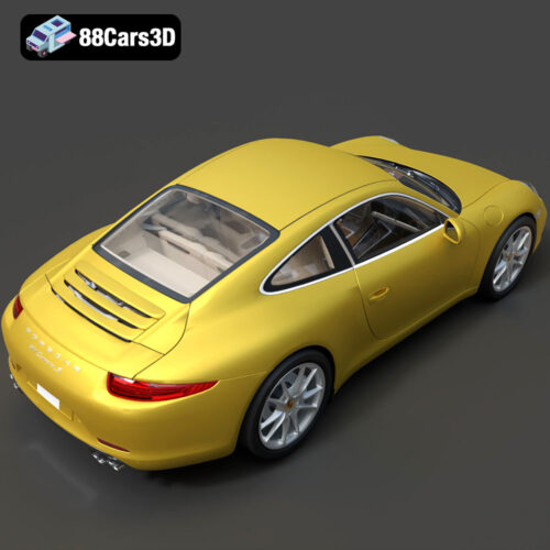 Porsche 911 Carrera S 2012 3D Model