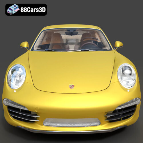 Porsche 911 Carrera S 2012 3D Model