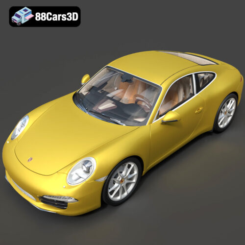 Porsche 911 Carrera S 2012 3D Model