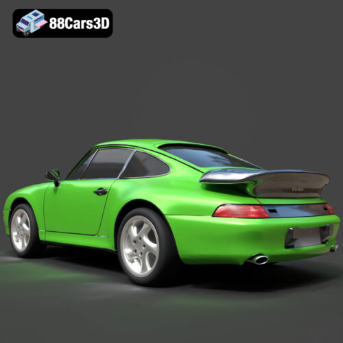 Porsche 911 Turbo (993) 3D Model