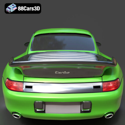 Porsche 911 Turbo (993) 3D Model