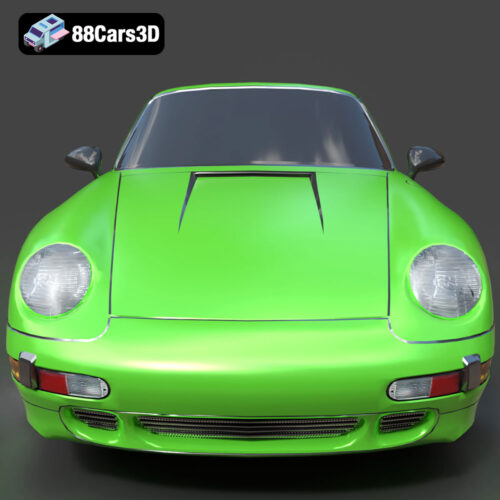 Porsche 911 Turbo (993) 3D Model