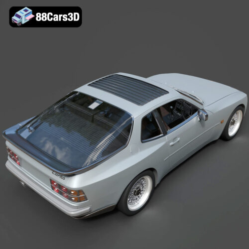 Porsche 944 3D Model