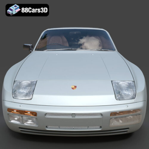 Porsche 944 3D Model