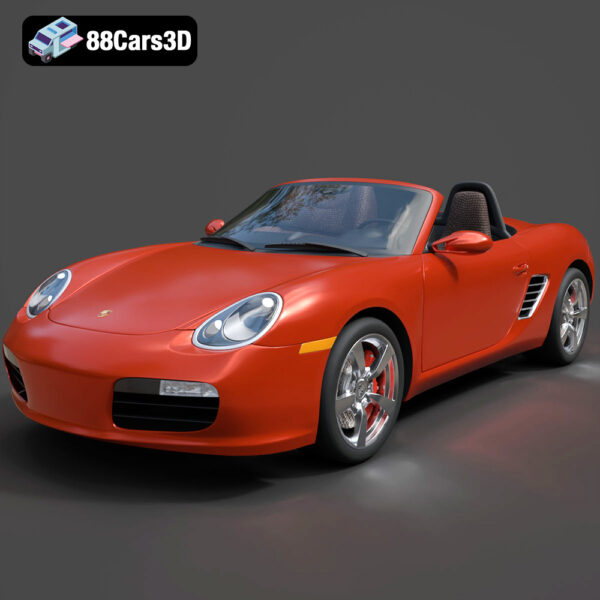 Porsche Boxster 2009 3D Model