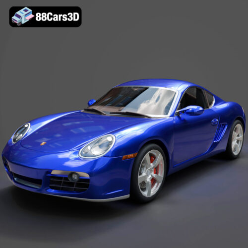 Porsche Cayman S-009 3D Model