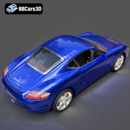 Porsche Cayman S-009 3D Model
