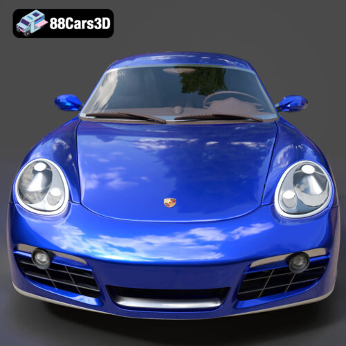 Porsche Cayman S-009 3D Model