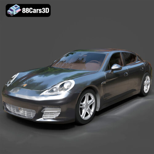 Porsche Panamera 2023 3D Model