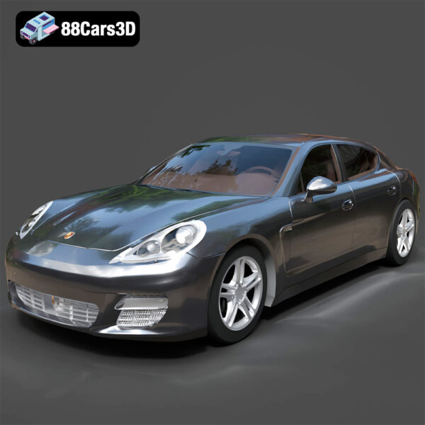 Porsche Panamera 2023 3D Model