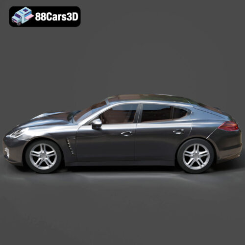 Porsche Panamera 2023 3D Model