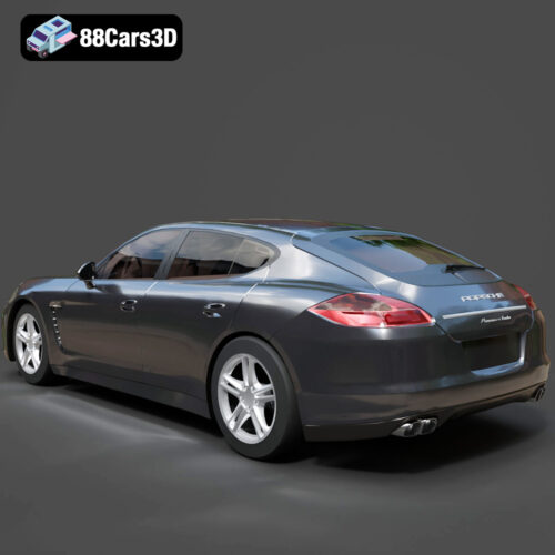 Porsche Panamera 2023 3D Model
