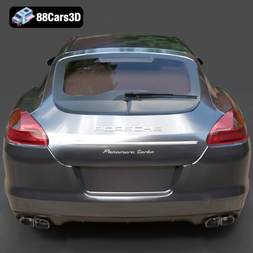 Porsche Panamera 2023 3D Model