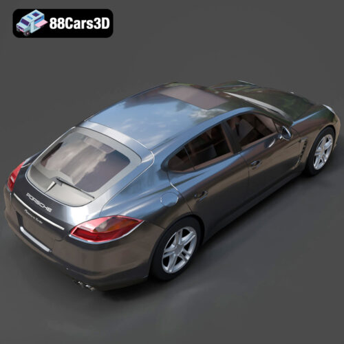 Porsche Panamera 2023 3D Model