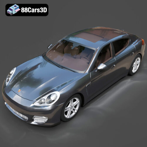 Porsche Panamera 2023 3D Model