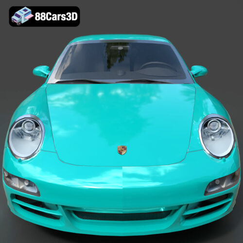 Porsche 911 Carrera S 2005 3D Model - Gallery Image 4 Porsche 911 Carrera S 2005 3D Model