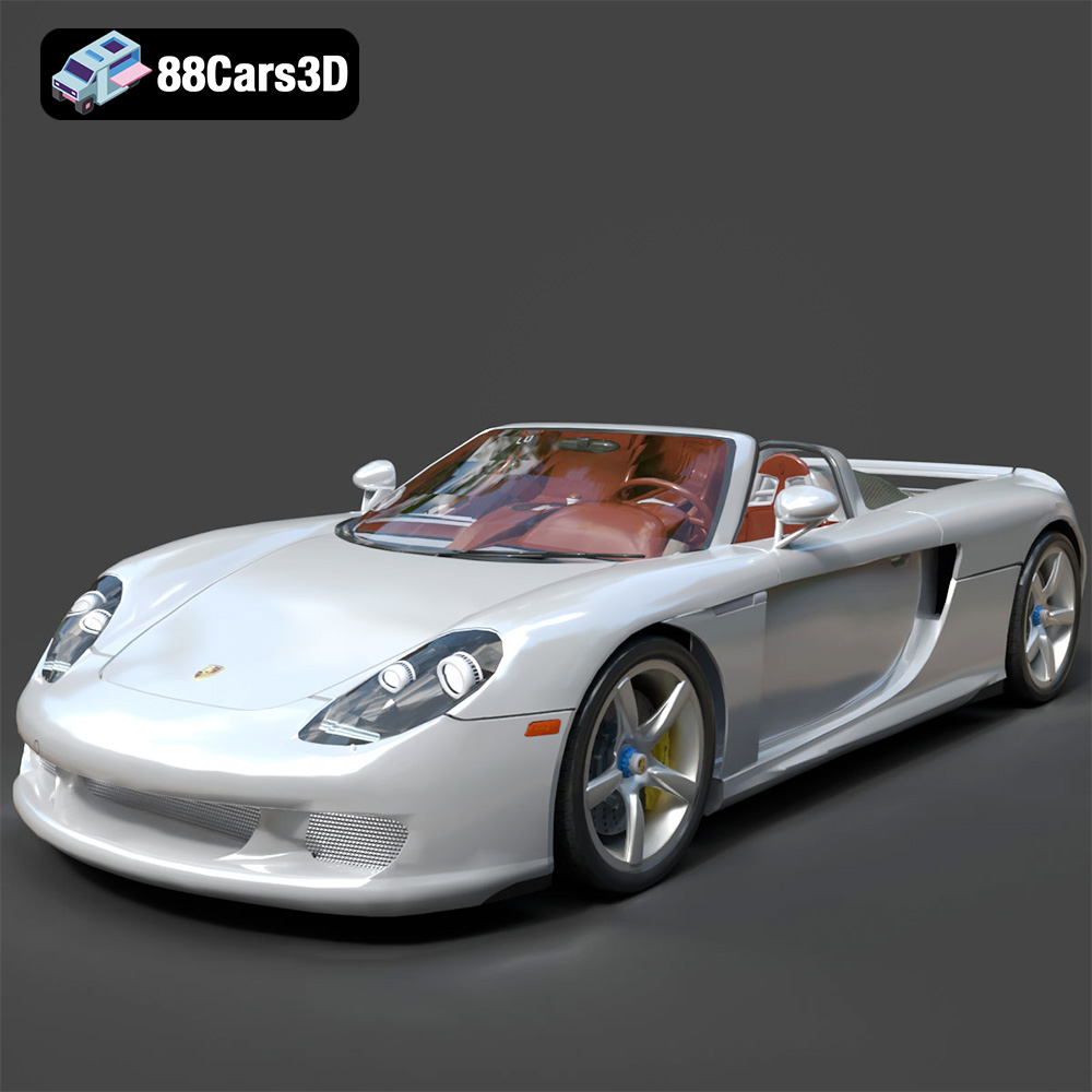 Porsche Carrera GT 3D Model