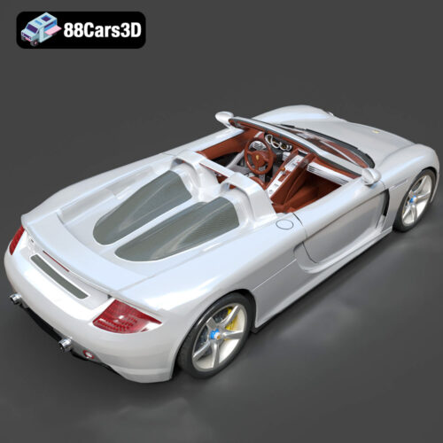 Porsche Carrera GT 3D Model