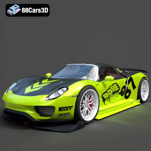 Porsche Chimera One Concept 3D Model