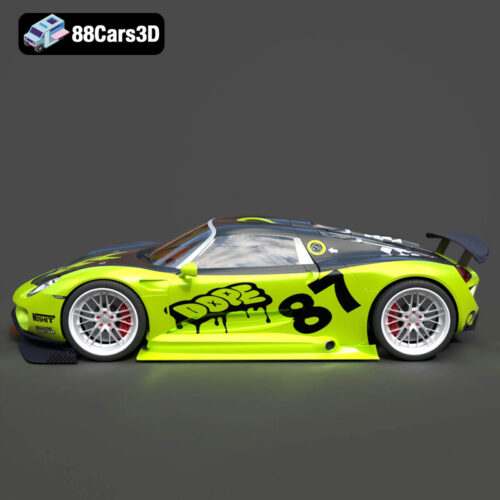 Porsche Chimera One Concept 3D Model