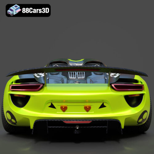 Porsche Chimera One Concept 3D Model