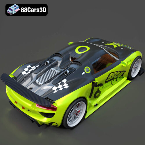 Porsche Chimera One Concept 3D Model